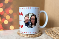 Tasse personnalisée en gros plan